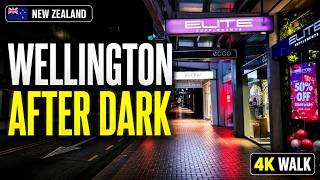 Wellington After Dark 🇳🇿 The City Looks NOTHING Like You Expect! | 4K Walking To