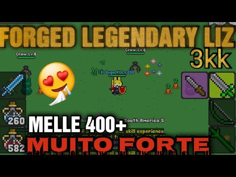 PVP Low ( 400+ ) Com A ARMA Liz🐉 MAIS FORTE E RARA DO Rucoy Online🤑