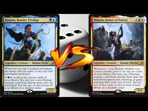 Kinnan VS Winota [ MTG Duel Commander]