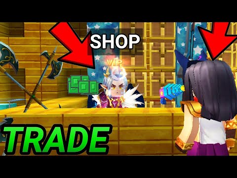How to Get Rich Using MVP+ Trade Shop in Skyblock! - Blockman Go