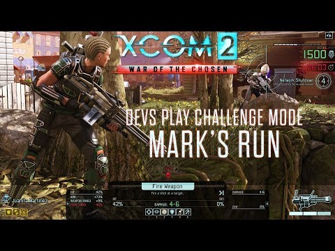 XCOM 2: War of the Chosen - Devs Play Challenge Mode (Mark's Run)