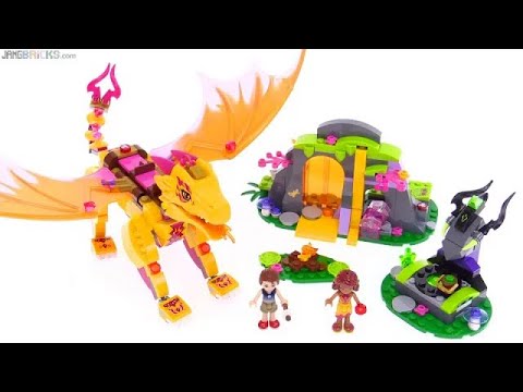 🔄 LEGO Elves: Fire Dragon's Lava Cave review! 41175 re upload