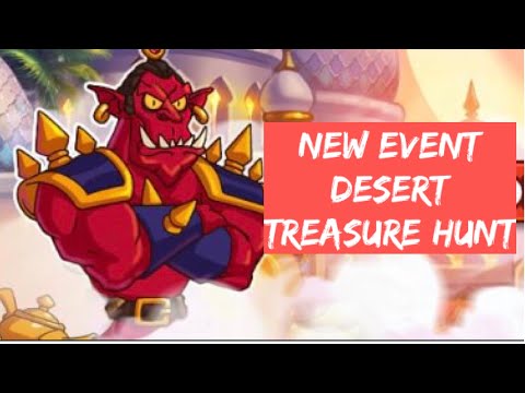 Desert Treasure Hunt ! New event is coming! #hustlecastle