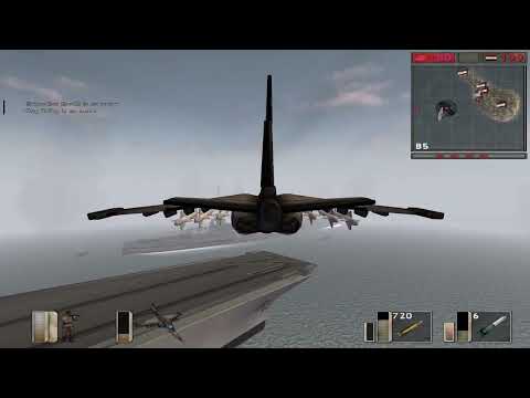 Battlefield 1942: Desert Combat 0.7 - Iwo Jima gameplay