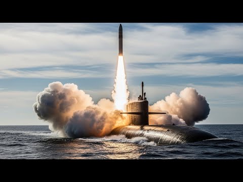 U.S Submarine LAUNCHES Powerful Trident-II D5 Ballistic Missile