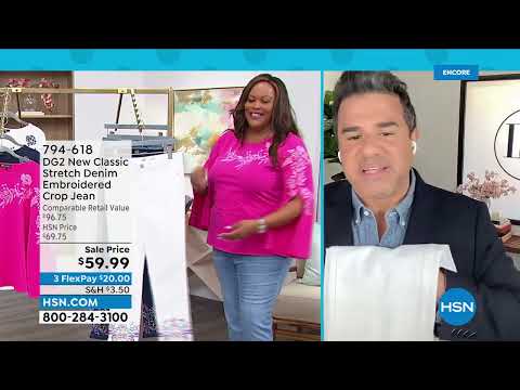 HSN | DG2 by Diane Gilman Fashions 28th Anniversary 05.16.2022 - 02 AM