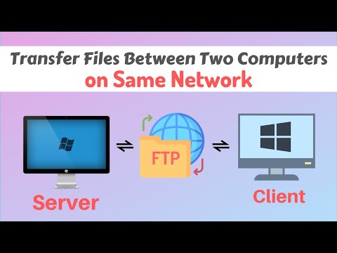 Transfer Files between Two Computers on the Same Network [via FTP]