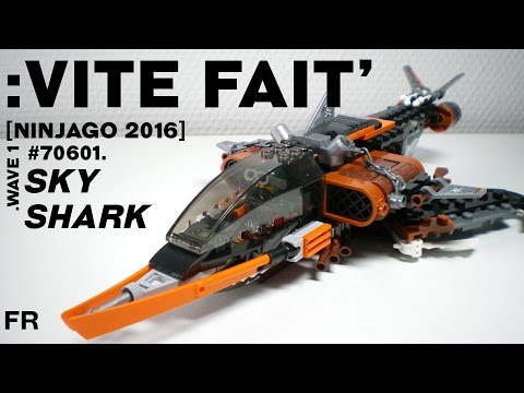 Vidéo LEGO Ninjago 70601 : Le requin du ciel