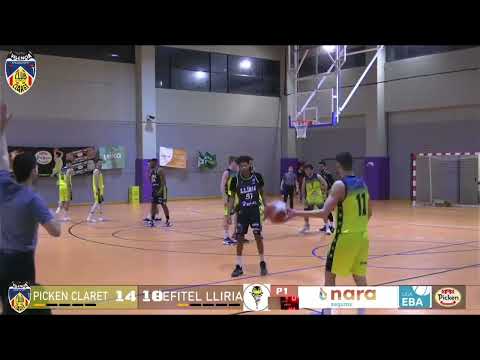 EBA Ascenso:  PICKEN CLARET  69-76  REFITEL BÀSQ LLÍRIA (6-feb-22)