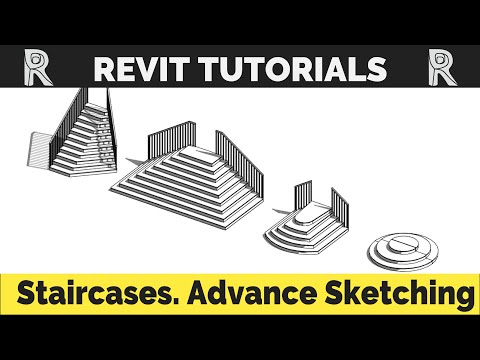 Revit Advanced Stairs — Sketch Complex Staircases Easily!