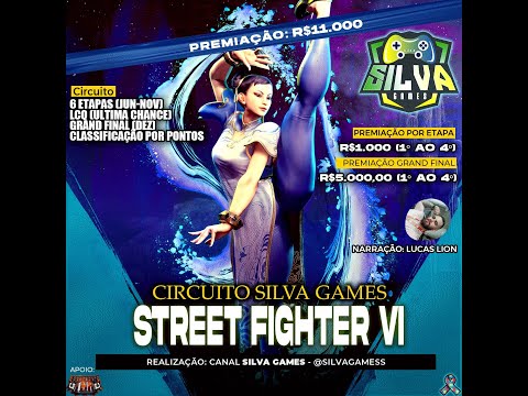 Circuito SilvaGames Street Fighter 6 - Premiação R$11000