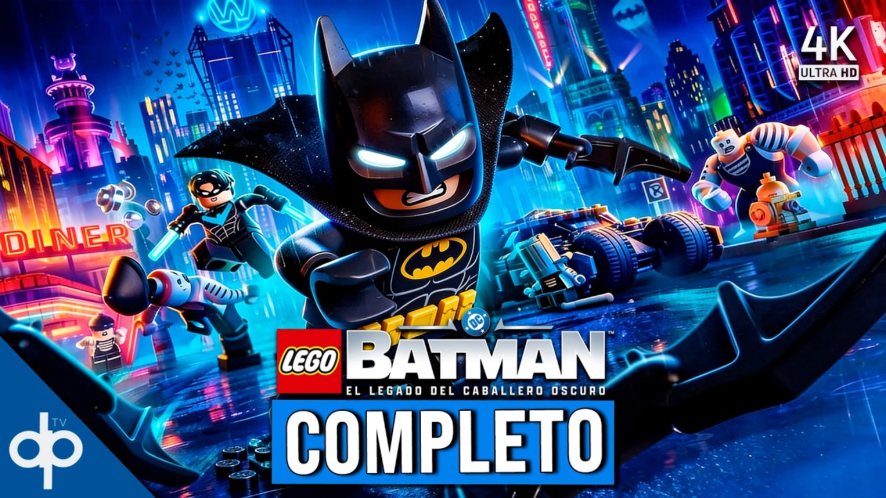 LEGO BATMAN El Legado del Caballero Oscuro | JUEGO COMPLETO Gameplay Español | PS5 PRO 4K