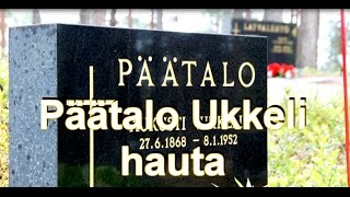 preview picture of video 'Kalle Päätalo: hautapaikat Päätalo Aukusti (Ukkeli) 30.6.2014'