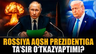 AQShning Rossiya-Ukraina bo‘yicha aniq pozitsiyasi bormi? #fikratuz