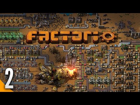 Factorio Part 2 - Full Gameplay Walkthrough Longplay No Commentary