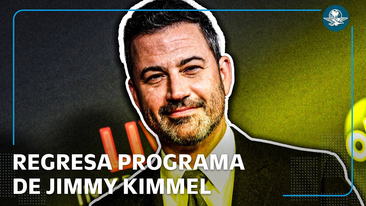 Levantan boicot a Jimmy Kimmel; Cadena Sinclair retoma su programa en sus canales de EU