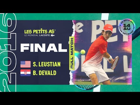 Les Petits As 2016 | Boys Final | Stefan Leustian vs. Borna Devald