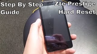 How to hard reset ZTE Prestige (Boost Mobile) HD