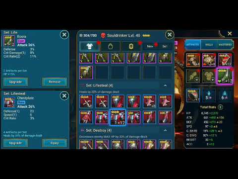 Raid:Shadow Legends. Artifact Mission - Equip 2 ATK Champions with Level 12+ artifacts