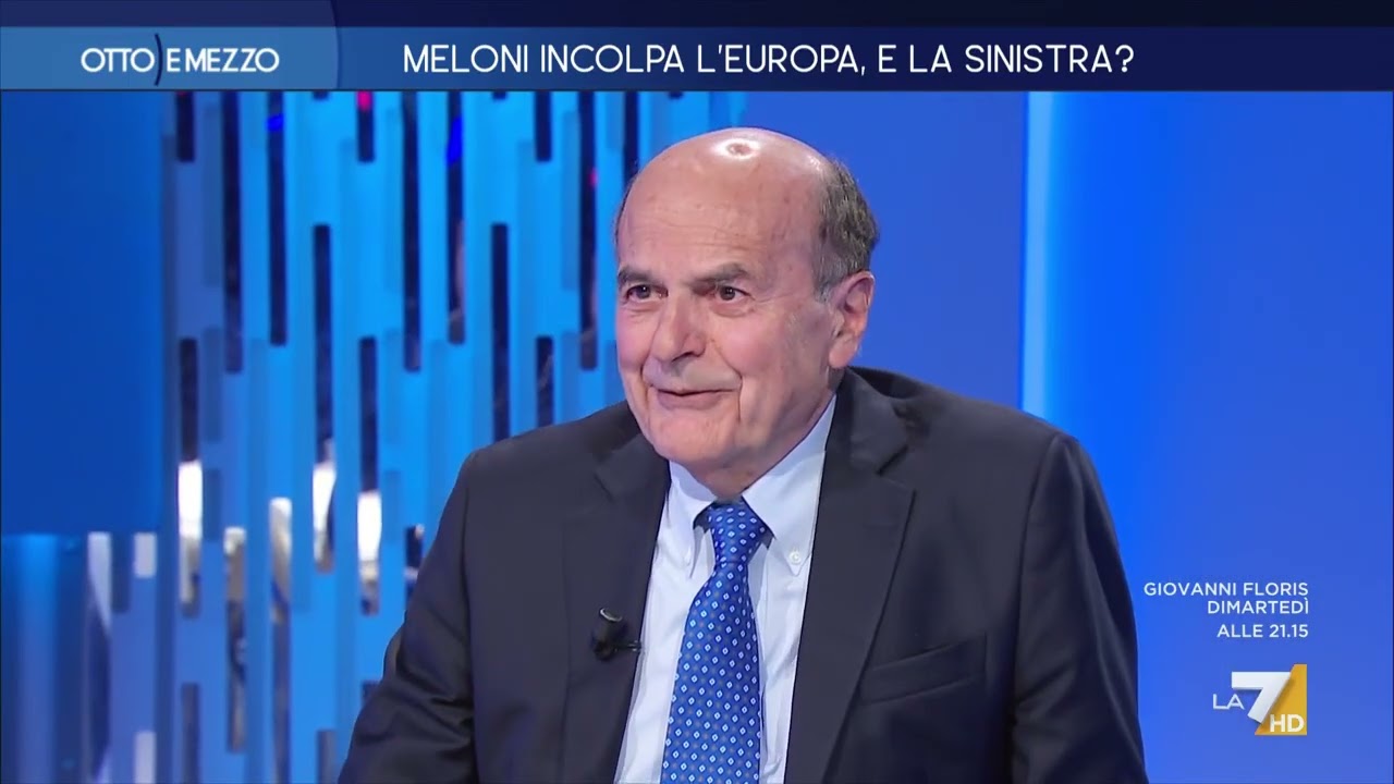 Bersani: "Meloni non può azzoppare l'Ue e poi pretendere che corra"