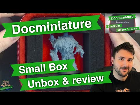 Small Box Carry Case Unbox & Review  | Docminiature (Bonehead Podcast)