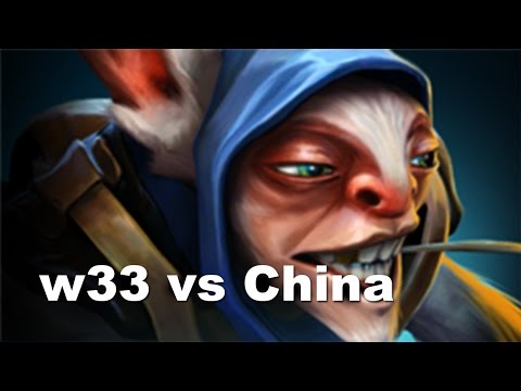 w33 Meepo Romania vs Newbee China Almost 1v5 Dota 2