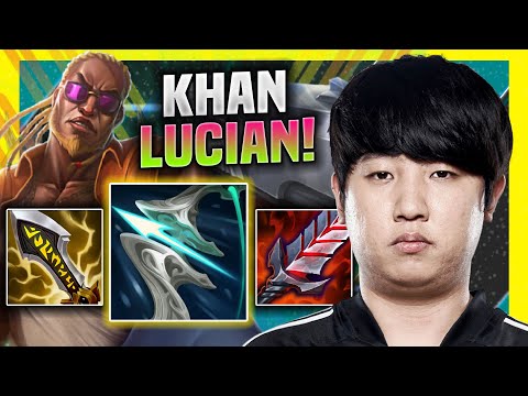 KHAN CHILLING WITH LUCIAN! - DK Khan Plays Lucian Top vs Vladimir! | Season 11