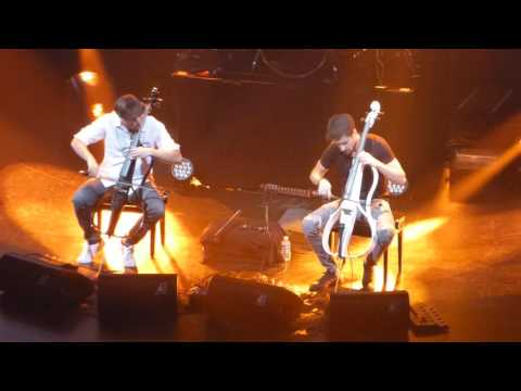 2Cellos - Where The Streets Have No Name (live @ Brussels 31/05/2016)
