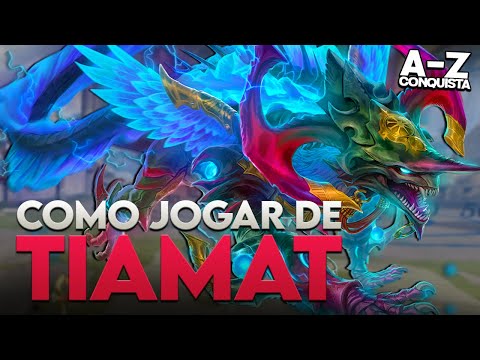 COMO JOGAR DE TIAMAT, A-Z Conquista + Guia - ⚡ Smite BR GM Ranked Conquista
