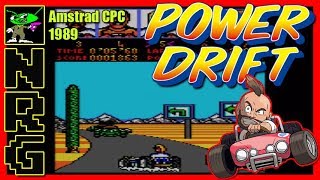 NRG: 5-10 Minutes of Gameplay - Power Drift [Amstrad CPC]