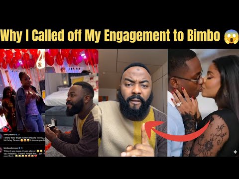 VJ ADAMS FINALLY SPEAK ABOUT CALLING OFF  ENGAGEMENT WITH BIMBO ADEMOYE AFTER 5YEARS #trending 