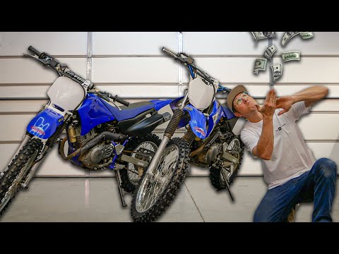 I Made $1,700 on These Yamaha TTR125 Dirt Bikes