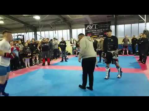 Amateur K1 Fight That Gets Rough!