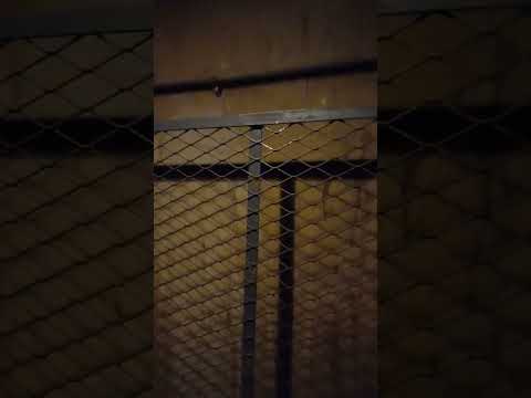 Operating an old Otis elevator from the late 1800s