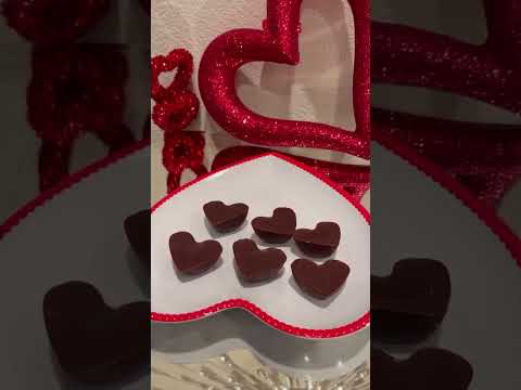 Mini Chocolate Hearts 🤎