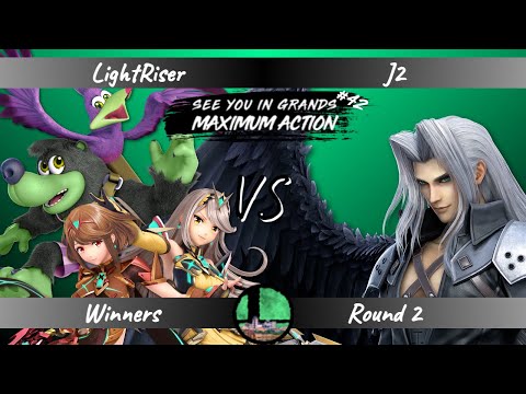 LightRiser (Banjo & Kazooie/Pyra/Mythra) vs J2 (Sephiroth) - Winners Round 2 - SUGMA #42