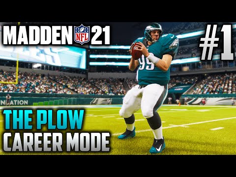 Madden 21 Career Mode | The Plow (QB) | EP1 | THE 400 POUND, 7 FOOT TALL QB DEBUTS