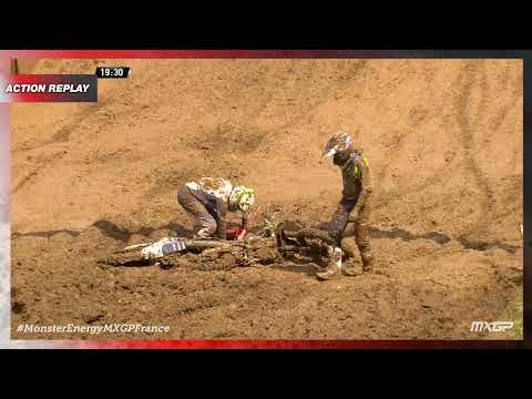 MX2 Qualifying Race start | MonsterEnergy MXGP of France 2022 #MXGP #Motocross
