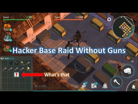 Hacker Base Raid Without Using Guns- Last Day on Earth