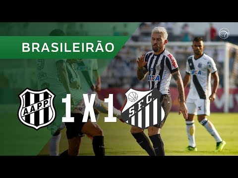 PONTE PRETA 1 X 1 SANTOS - 12/10 - BRASILEIRÃO 2017