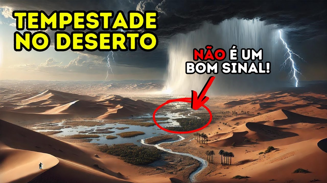 Tempestades torrenciais no Deserto: O que causou as chuvas no Saara?