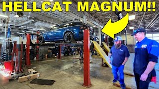 Taking My AWD HELLCAT MAGNUM to the DEALERSHIP - They Didn't Expect This!!!