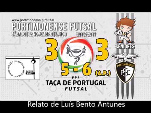 Olho Marinho 5 Portimonense 6 (Taça de Portugal 2016/17 - Futsal)