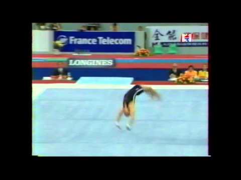 Dimitri KARBANENKO (FRA) floor - 1999 Tianjin worlds EF