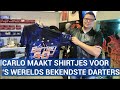 Deze Noord-Hollander maakt de shirtjes van de bekendste darters ter wereld