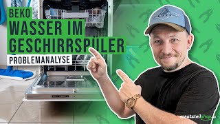 Beko Geschirrspüler (Wasser in der Bodenwanne) – schnell beheben!