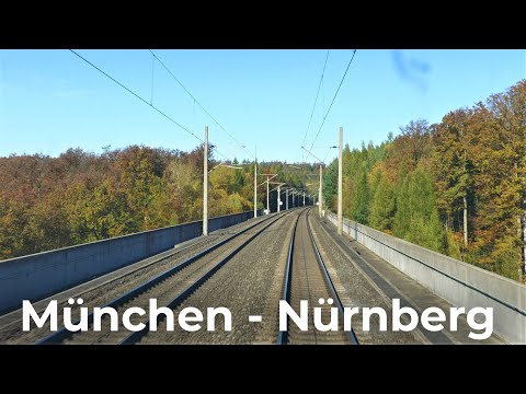 ICE 3 | München - Ingolstadt - Nürnberg | Schnellfahrstrecke