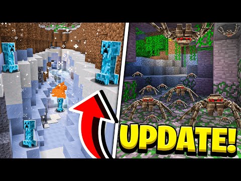 How to Get NEW CAVE UPDATE in Minecraft!