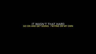 Happier by Guster (Lyrics)