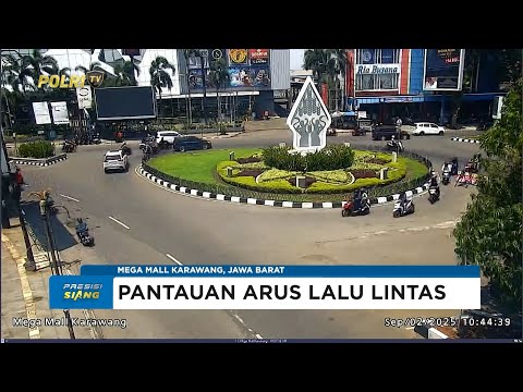 NTMC POLRI - PANTAUAN ARUS LALU LINTAS SIANG 02/09/2025